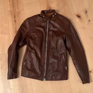 Stunning rare vintage Brimaco Made in Canada leather jacket